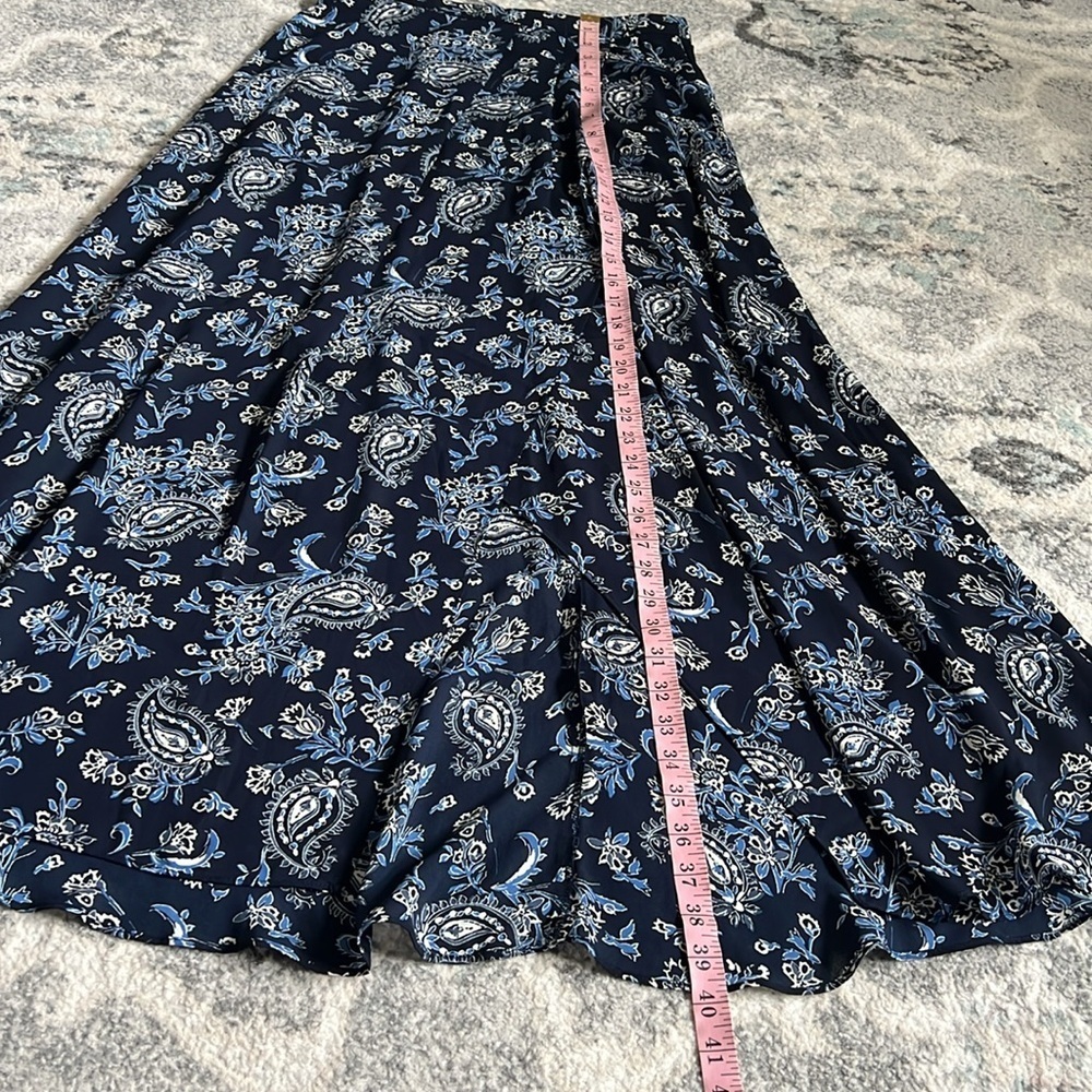 Abercrombie and Fitch Paisley Maxi Skirt - Picture 11 of 11
